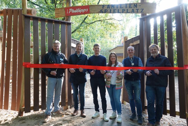 Inklusiver Spielplatz im Zoo Osnabrück eröffnet