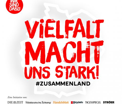 #Zusammenland: Vielfalt macht uns stark