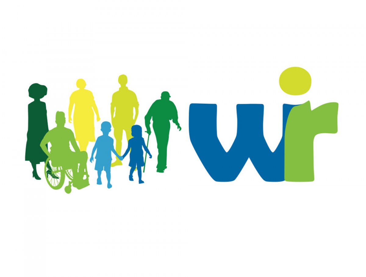 WIR für Menschlichkeit und Vielfalt Logo